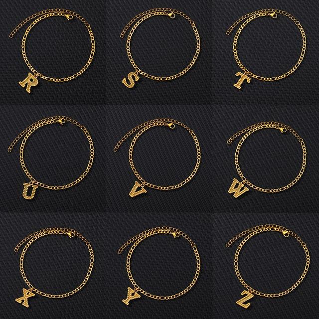 Charming Gift Golden Custom Anklet