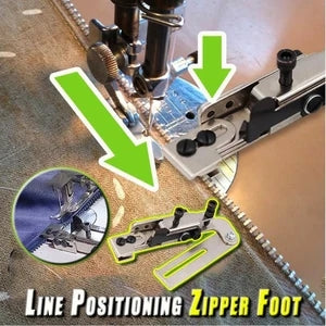 Stitch Line Positioning Zipper Foot